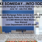 2nd Mortgage and Home Equity Special - June & July 2026