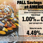 new and used vehicle special october 2026 up to 1.00% apr off earned rate