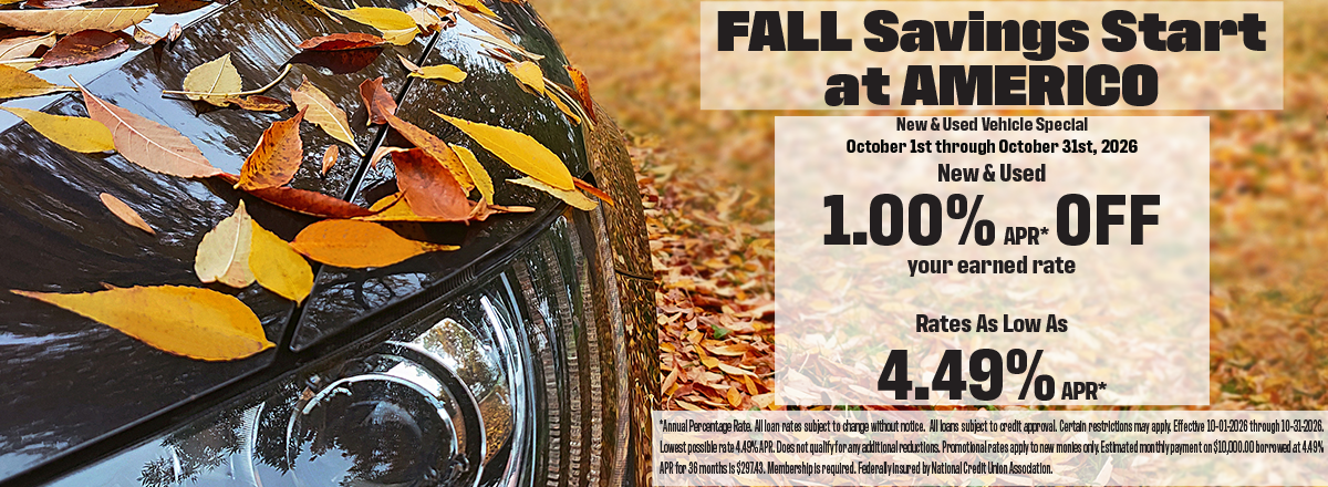 new and used vehicle special october 2026 up to 1.00% apr off earned rate