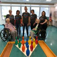 Bowling With Seniors - Brevillier Village